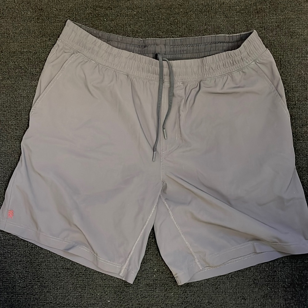 Rhone dark grey athletic shorts
